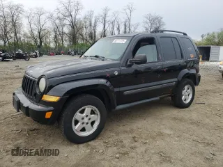 2007 Jeep Liberty Sport z VIN 1J4GL48K57W717918, wystawiony jako Copart lot #50771775 z przebiegiem 149 379 mil mil oraz Szkoda całkowita • Salvage title. Historia ofert i sprzedaży dostępna na DreamBid. Obrazek 1.