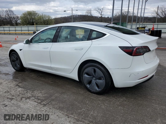 2018 Tesla Model 3 Long Range Battery with VIN 5YJ3E1EA9JF023379, listed as a Copart auction lot 47531895 with 87,613 mi miles and Salvage Title. Bid and sale history available at DreamBid. Image 2.