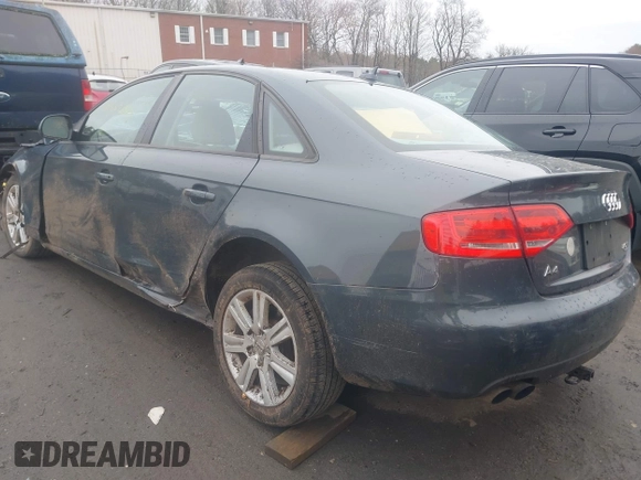 2009 Audi A4 2.0T Prem with VIN WAULF78K69N055737, listed as a IAAI auction lot 41987849 with 175,803 mi miles. Bid and sale history available at carsss.com. Image 3.