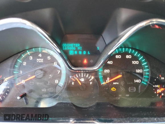 2017 Chevrolet Traverse LT with VIN 1GNKRHKD0HJ191199, listed as a Copart auction lot 48226425 with 169,886 mi miles and Salvage Title. Bid and sale history available at DreamBid. Image 9.