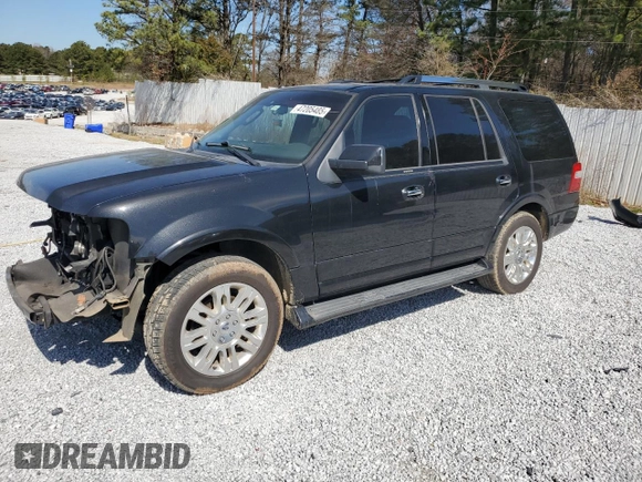 2011 Ford Expedition Limited with VIN 1FMJU1K56BEF00754, listed as a Copart auction lot 47205485 with 298,141 mi miles and Salvage Title. Bid and sale history available at carsss.com. Image 1.