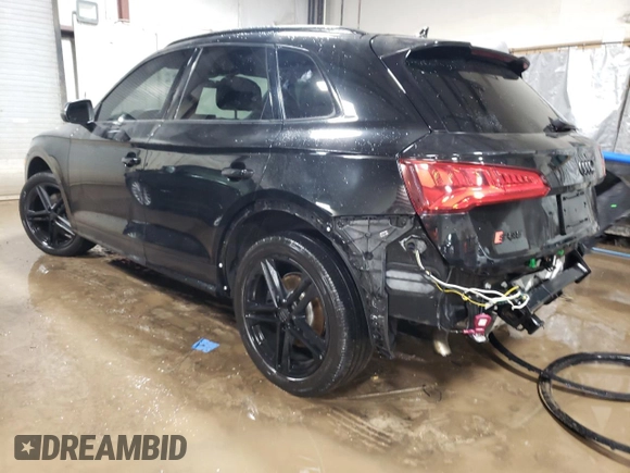 2018 Audi SQ5 Premium Plus with VIN WA1A4AFY4J2009182, listed as a Copart auction lot 41053074 with 71,346 mi miles and . Bid and sale history available at DreamBid. Image 2.