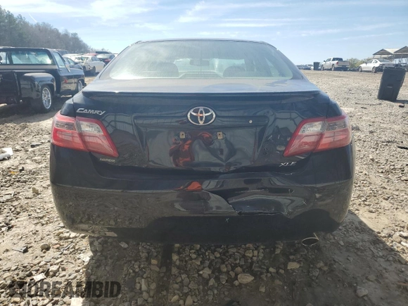 2007 Toyota Camry CE with VIN JTNBE46K173059539, listed as a Copart auction lot 48321025 with 135,688 mi miles and Salvage Title. Bid and sale history available at carsss.com. Image 6.