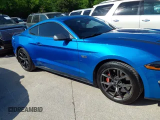 2021 Ford Mustang EcoBoost with VIN 1FA6P8TD9M5128237, listed as a IAAI auction lot 42103583 with 39,383 mi miles. Bid and sale history available at carsss.com. Image 13.