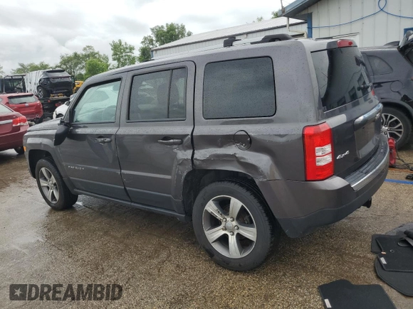 2017 Jeep Patriot High Altitude with VIN 1C4NJRFB5HD107873, listed as a Copart auction lot 61496695 with 106,391 mi miles and Salvage title. Bid and sale history available at DreamBid. Image 2.