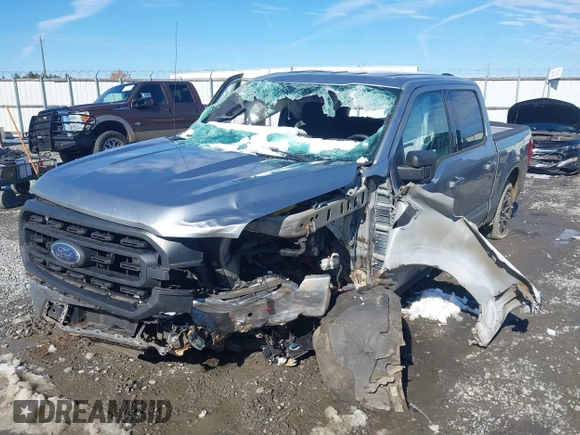 2021 Ford F-150 XL with VIN 1FTEW1CP3MFA22273, listed as a IAAI auction lot 41406480 with 65,914 mi miles and . Bid and sale history available at DreamBid. Image 16.