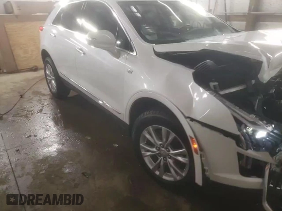 2020 Cadillac XT5 Luxury FWD with VIN 1GYKNAR42LZ229814, listed as a Copart auction lot 85808514 with 45,827 mi miles and Salvage title. Bid and sale history available at DreamBid. Image 14.