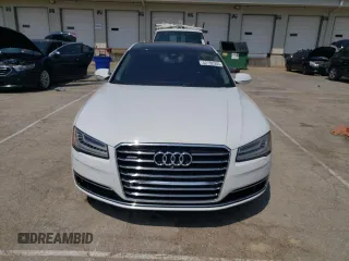 2015 Audi A8 3.0T with VIN WAU3GAFD1FN000655, listed as a Copart auction lot 52792305 with 133,387 mi miles and Salvage Title. Bid and sale history available at DreamBid. Image 5.