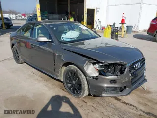 2015 Audi A4 Premium with VIN WAUBFAFL4FN035647, listed as a IAAI auction lot 41804012 with 86,623 mi miles. Bid and sale history available at carsss.com. Image 6.