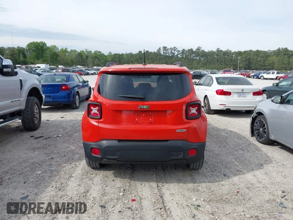 2016 Jeep Renegade Latitude with VIN ZACCJABT9GPD08778, listed as a IAAI auction lot 41981281 with 89,971 mi miles and . Bid and sale history available at carsss.com. Image 16.