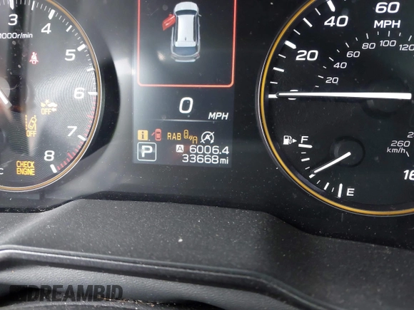 2022 Subaru Outback Wilderness with VIN 4S4BTGUDXN3182443, listed as a IAAI auction lot 41931736 with 33,668 mi miles and . Bid and sale history available at DreamBid. Image 16.