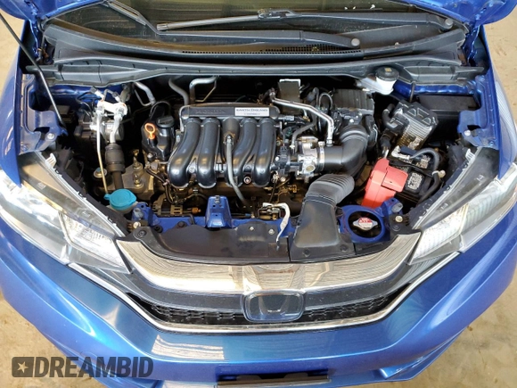 2019 Honda Fit EX with VIN 3HGGK5H87KM753347, listed as a Copart auction lot 54721945 with 12,572 mi miles and Salvage Title. Bid and sale history available at DreamBid. Image 11.