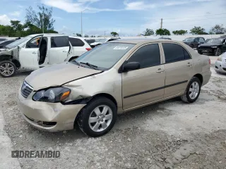 2005 Toyota Corolla CE with VIN 2T1BR32E65C344454, listed as a Copart auction lot 64070225 with Not provided miles and Salvage title. Bid and sale history available at DreamBid. Image 1.