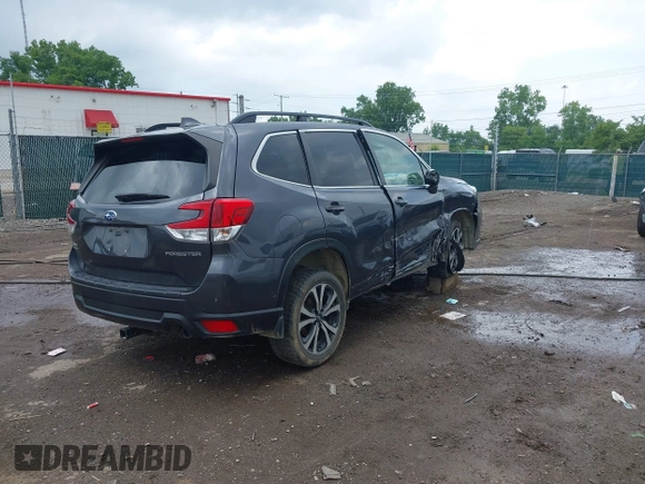 2020 Subaru Forester Limited with VIN JF2SKASC2LH525195, listed as a IAAI auction lot 42361746 with 100,299 mi miles and . Bid and sale history available at DreamBid. Image 4.