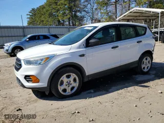 2017 Ford Escape S with VIN 1FMCU0F74HUA19074, listed as a Copart auction lot 44910225 with 110,338 mi miles and Salvage Title. Bid and sale history available at carsss.com. Image 1.