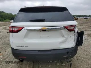 2021 Chevrolet Traverse LT with VIN 1GNEVHKWXMJ214024, listed as a Copart auction lot 56917015 with 68,829 mi miles and Salvage title. Bid and sale history available at DreamBid. Image 6.