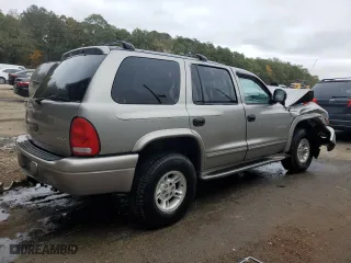 2000 Dodge Durango with VIN 1B4HS28Z2YF151598, listed as a Copart auction lot 79602494 with 237,663 mi miles and Salvage Title. Bid and sale history available at carsss.com. Image 3.