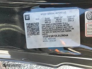 2020 Chevrolet Camaro 1SS with VIN 1G1FE1R72L0139044, listed as a Copart auction lot 87964605 with 63,351 mi miles and Salvage Title. Bid and sale history available at carsss.com. Image 14.
