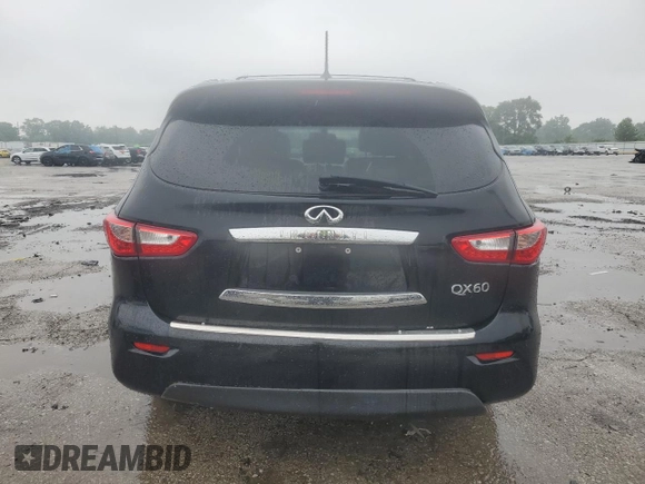 2015 Infiniti QX60 with VIN 5N1AL0MM6FC549567, listed as a Copart auction lot 59733485 with 183,460 mi miles and Clean title. Bid and sale history available at DreamBid. Image 6.