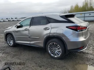 2020 Lexus RX with VIN 2T2JGMDA3LC049595, listed as a Copart auction lot 52022375 with 31,846 mi miles and Salvage Title. Bid and sale history available at carsss.com. Image 2.