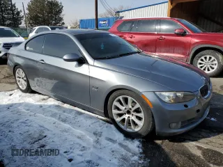 2009 BMW 3 Series 335i xDrive with VIN WBAWC73529E068704, listed as a Copart auction lot 45873805 with 72,303 mi miles and Salvage Title. Bid and sale history available at carsss.com. Image 4.