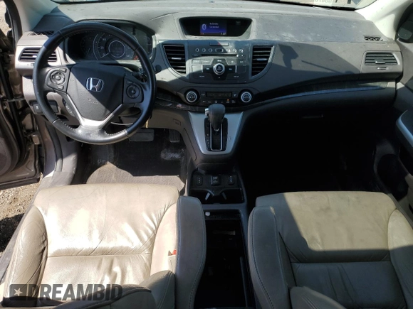 2013 Honda CR-V EX-L with VIN 5J6RM4H75DL052940, listed as a Copart auction lot 52181325 with 201,982 mi miles and Salvage Title. Bid and sale history available at carsss.com. Image 8.