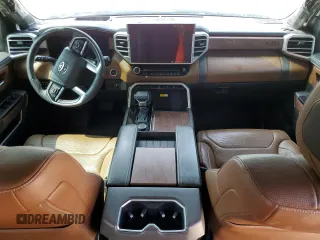 2022 Toyota Tundra 1794 Edition with VIN 5TFMA5DB8NX045273, listed as a Copart auction lot 59119765 with 37,454 mi miles and Non repairable. Bid and sale history available at DreamBid. Image 8.