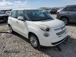 2014 FIAT 500L Easy z VIN ZFBCFABH8EZ023861, wystawiony jako Copart lot #57581665 z przebiegiem 156 565 mil mil oraz Szkoda całkowita • Salvage title. Historia ofert i sprzedaży dostępna na DreamBid. Obrazek 4.