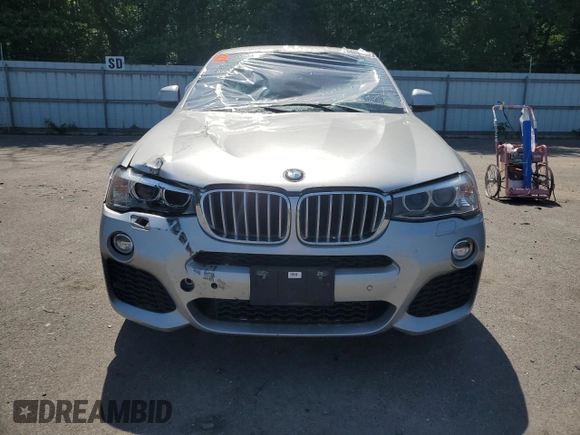 2016 BMW X4 xDrive28i with VIN 5UXXW3C57G0M89883, listed as a Copart auction lot 56080924 with 0 mi miles and Salvage Title. Bid and sale history available at carsss.com. Image 5.