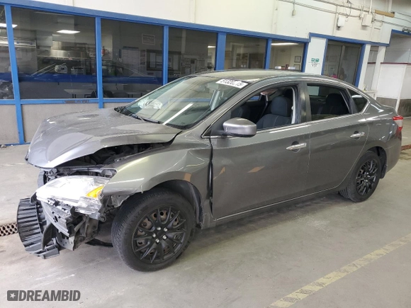 2015 Nissan Sentra SV with VIN 3N1AB7AP7FY372696, listed as a Copart auction lot 51320015 with 0 mi miles and Salvage Title. Bid and sale history available at carsss.com. Image 1.