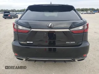 2021 Lexus RX with VIN 2T2YZMDA7MC281580, listed as a Copart auction lot 80037474 with 0 mi miles and Salvage Title. Bid and sale history available at carsss.com. Image 6.