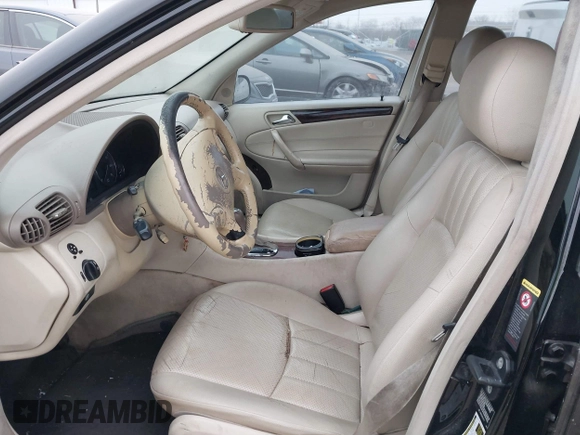 2006 Mercedes-Benz C 280 Luxury with VIN WDBRF92H66F792608, listed as a IAAI auction lot 41386760 with 177,796 mi miles and . Bid and sale history available at DreamBid. Image 5.