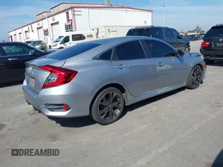 2019 Honda Civic Sedan Sport with VIN 2HGFC2F85KH515599, listed as a IAAI auction lot 41885201 with 76,653 mi miles. Bid and sale history available at carsss.com. Image 4.