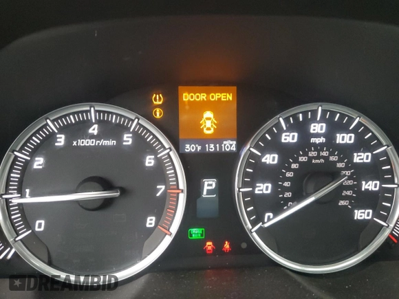 2016 Acura TLX with VIN 19UUB1F3XGA000869, listed as a Copart auction lot 43848055 with 131,104 mi miles and Salvage Title. Bid and sale history available at carsss.com. Image 9.