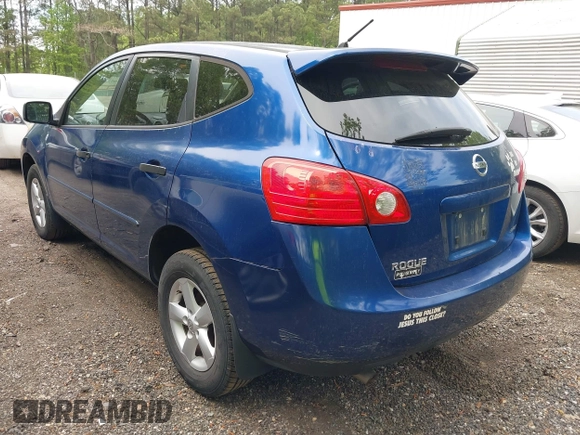 2010 Nissan Rogue S with VIN JN8AS5MT8AW000511, listed as a IAAI auction lot 42105295 with 158,550 mi miles and . Bid and sale history available at DreamBid. Image 3.