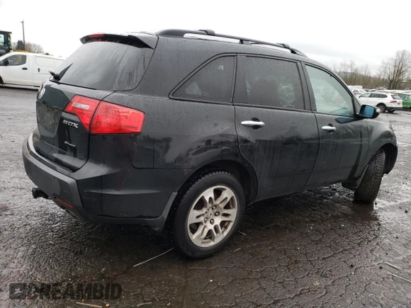 2008 Acura MDX with VIN 2HNYD28228H507332, listed as a Copart auction lot 41341965 with 221,947 mi miles and Salvage Title. Bid and sale history available at DreamBid. Image 3.