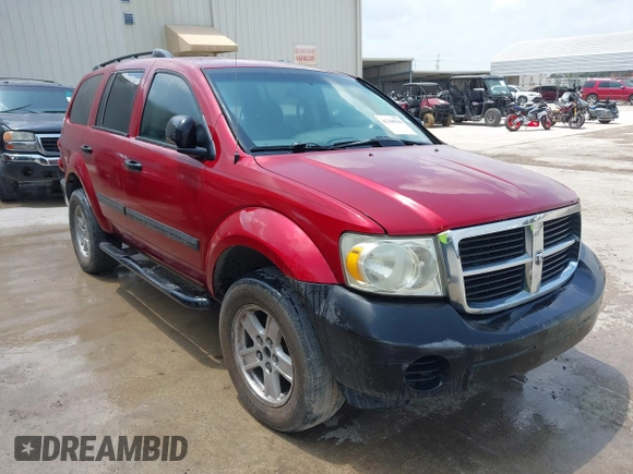 2007 Dodge Durango SXT with VIN 1D8HD38P67F573603, listed as a IAAI auction lot 42360216 with 226,819 mi miles and . Bid and sale history available at DreamBid. Image 1.