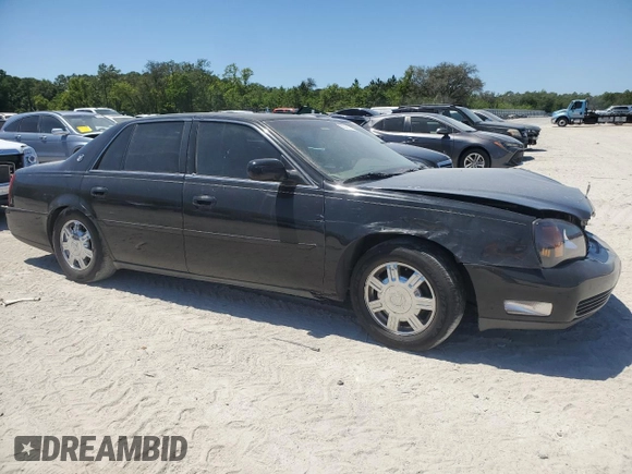 2003 Cadillac DeVille with VIN 1G6KD54Y83U273844, listed as a Copart auction lot 53040175 with 65,926 mi miles and Salvage Title. Bid and sale history available at carsss.com. Image 4.