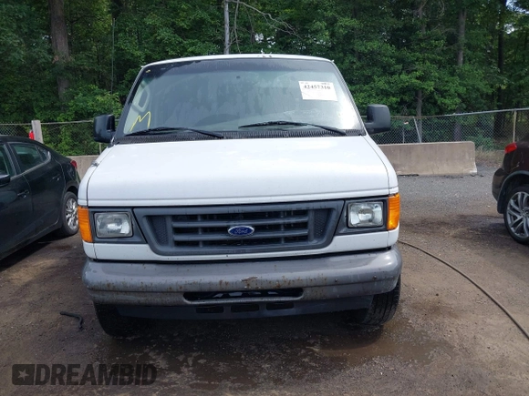 2007 Ford Econoline Cargo Commercial with VIN 1FTNE24L87DA53023, listed as a IAAI auction lot 42457310 with Not provided miles and . Bid and sale history available at DreamBid. Image 12.
