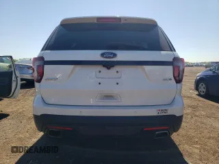 2016 Ford Explorer Sport z VIN 1FM5K8GT3GGA81426, wystawiony jako Copart lot #58426145 z przebiegiem 121 721 mil mil oraz Czysty tytuł • Clean title. Historia ofert i sprzedaży dostępna na DreamBid. Obrazek 6.