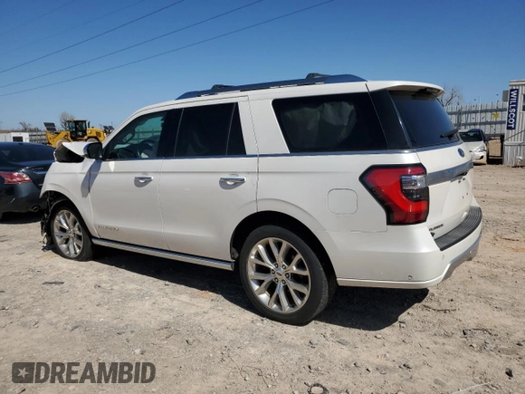 2019 Ford Expedition Platinum with VIN 1FMJU1MTXKEA29963, listed as a Copart auction lot 48425365 with 64,866 mi miles and Salvage Title. Bid and sale history available at carsss.com. Image 2.