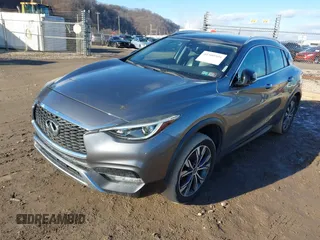 2017 Infiniti QX30 Luxury with VIN SJKCH5CR1HA020547, listed as a IAAI auction lot 41500509 with 64,263 mi miles. Bid and sale history available at carsss.com. Image 20.