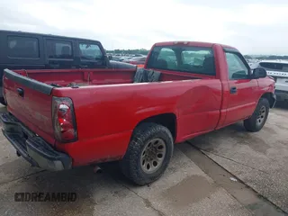 2006 Chevrolet Silverado 1500 Work Truck with VIN 3GCEC14X16G233965, listed as a IAAI auction lot 42055313 with Not Provided miles. Bid and sale history available at carsss.com. Image 4.