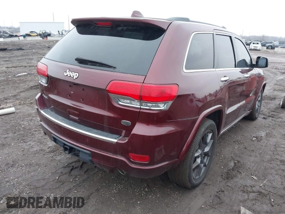 2018 Jeep Grand Cherokee High Altitude with VIN 1C4RJFCG6JC266462, listed as a IAAI auction lot 41206838 with 42,570 mi miles. Bid and sale history available at carsss.com. Image 4.
