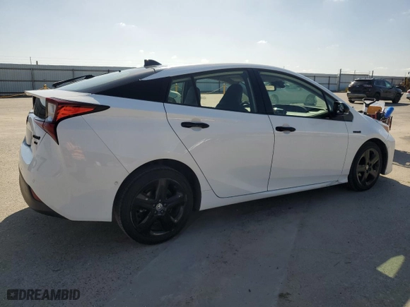 2022 Toyota Prius L Eco with VIN JTDKAMFU4N3161089, listed as a Copart auction lot 50622865 with 325,208 mi miles and Clean Title. Bid and sale history available at carsss.com. Image 3.
