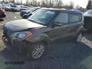 2012 Kia Soul + with VIN KNDJT2A67C7397728, listed as a Copart auction lot 47755925 with 142,700 mi miles and Salvage Title. Bid and sale history available at carsss.com. Image 1.