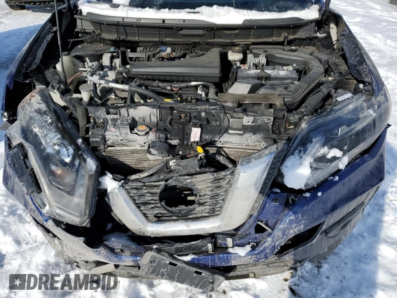 2020 Nissan Rogue SL with VIN 5N1AT2MV4LC795212, listed as a Copart auction lot 88966145 with 69,689 mi miles and Salvage Title. Bid and sale history available at DreamBid. Image 12.