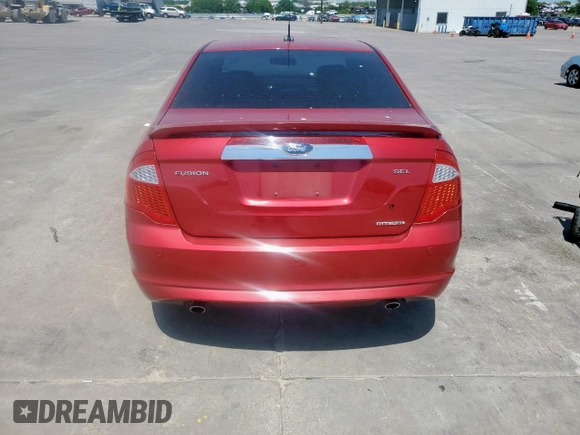 2012 Ford Fusion SEL with VIN 3FAHP0JG4CR444664, listed as a Copart auction lot 53282895 with 148,708 mi miles and Salvage Title. Bid and sale history available at carsss.com. Image 6.