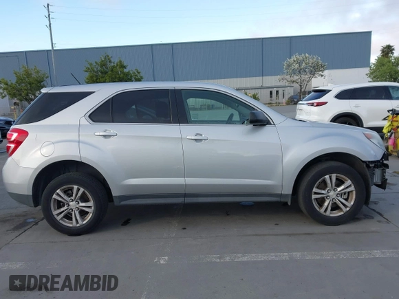 2016 Chevrolet Equinox LS with VIN 2GNALBEK4G1162852, listed as a IAAI auction lot 41980324 with 138,736 mi miles. Bid and sale history available at carsss.com. Image 14.