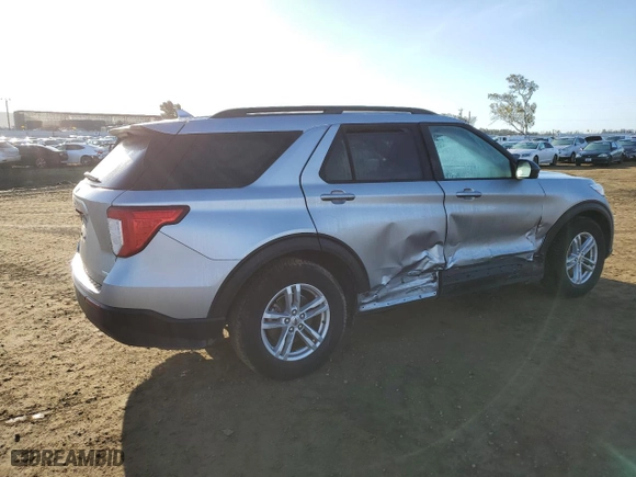 2020 Ford Explorer XLT with VIN 1FMSK7DH6LGA63476, listed as a Copart auction lot 49313365 with 82,289 mi miles and Salvage Title. Bid and sale history available at carsss.com. Image 3.